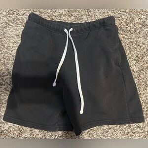 Pacsun Sweat Volley Drawstring Shorts With Pockets Men Small Black
